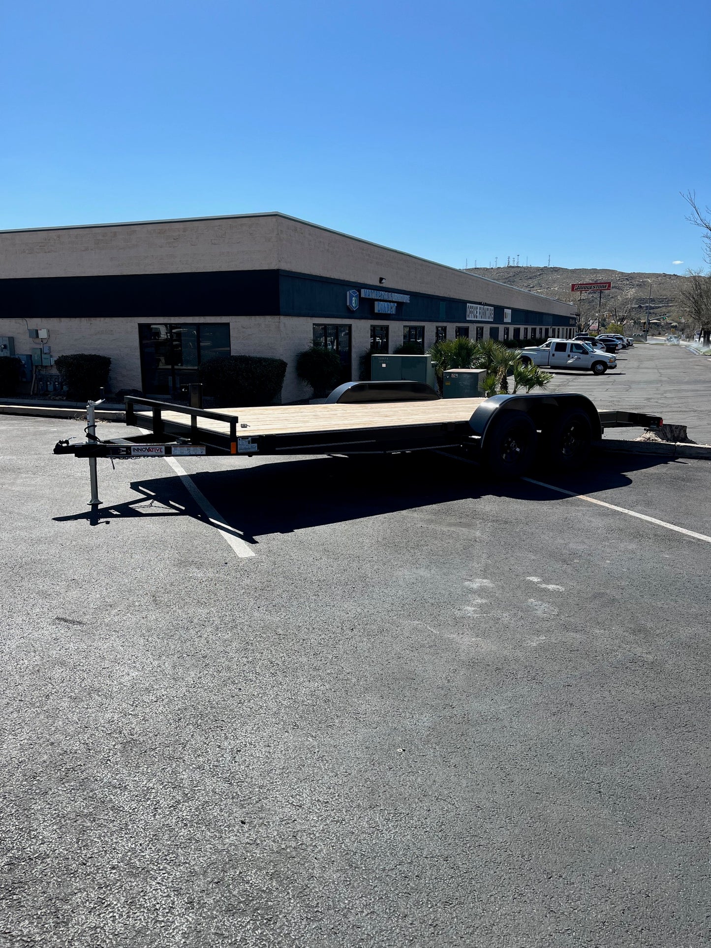 7x18 2024 Innovative Carhauler/Flat Bed 7K EW-CH 7K w/ Dovetail