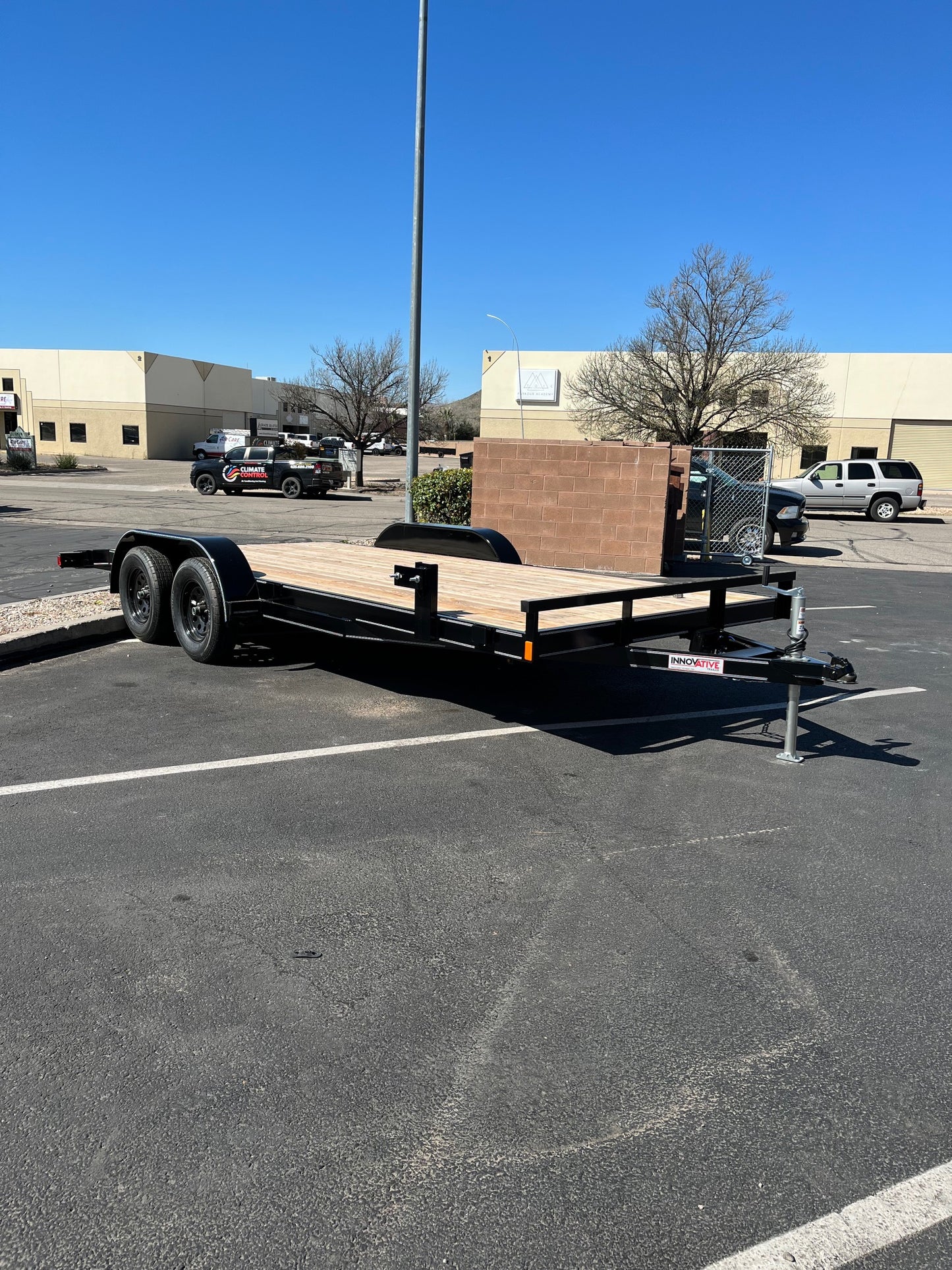 7x18 2024 Innovative Carhauler/Flat Bed 7K EW-CH 7K w/ Dovetail