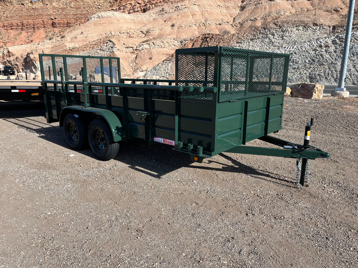 2025 Carson 6.5x14 Landscape Trailer