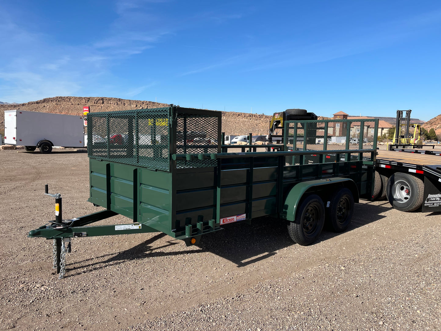 2025 Carson 6.5x14 Landscape Trailer