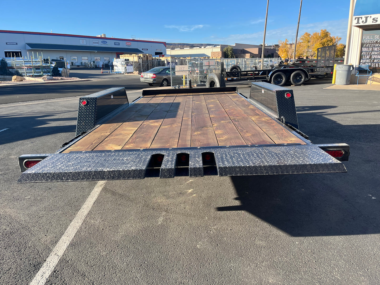 2024 Walton 16' Full Tilt Trailer