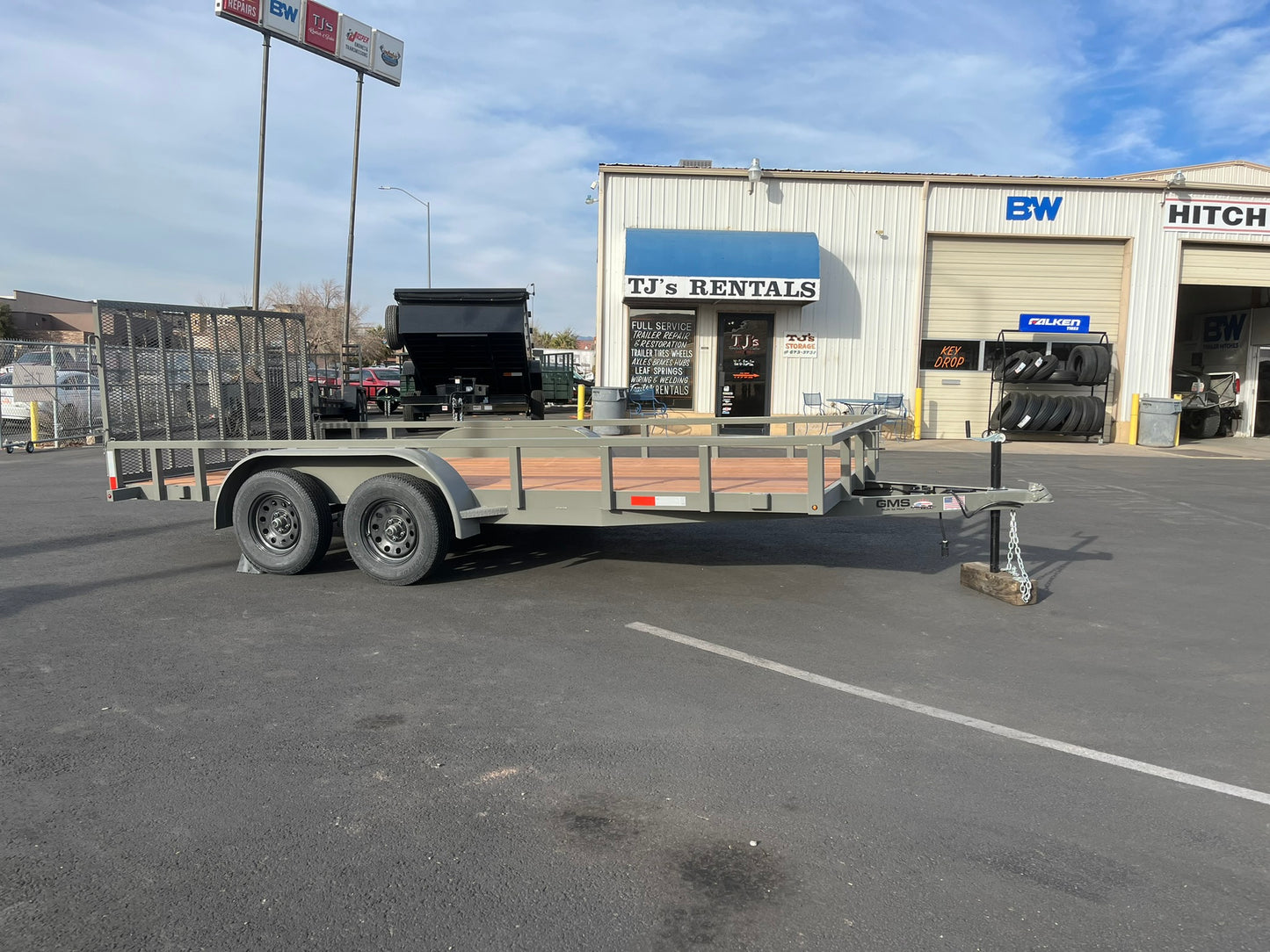 2025 7x16 GMS Utility Trailer