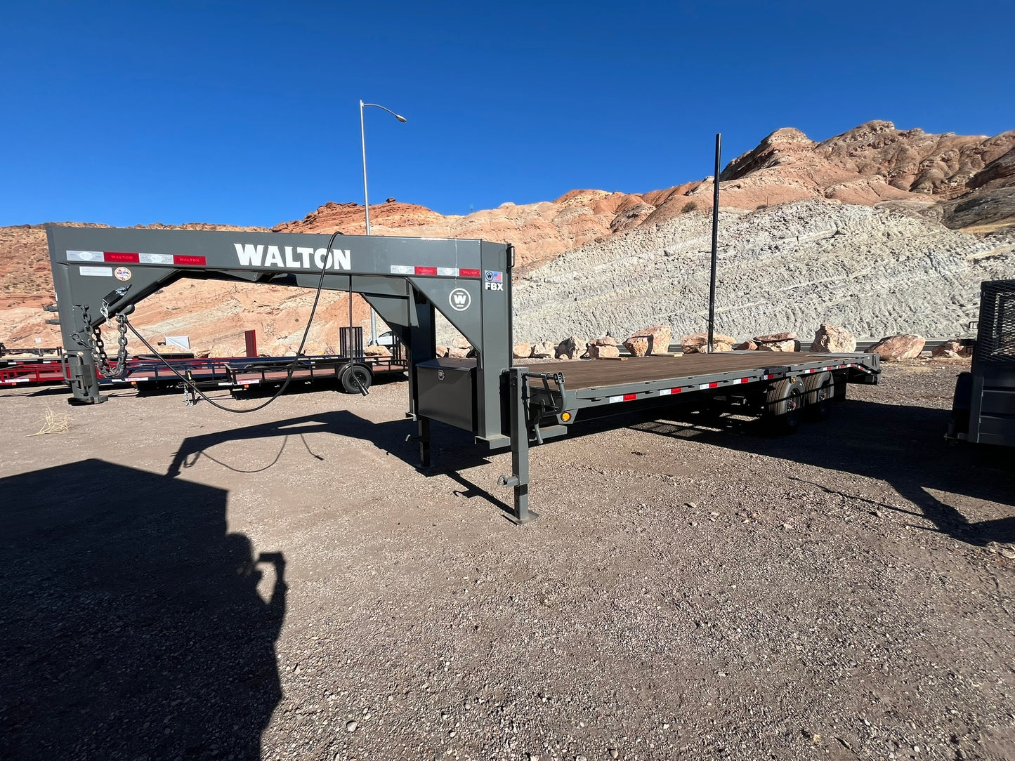 2025 25' Super Single Walton Gooseneck Trailer