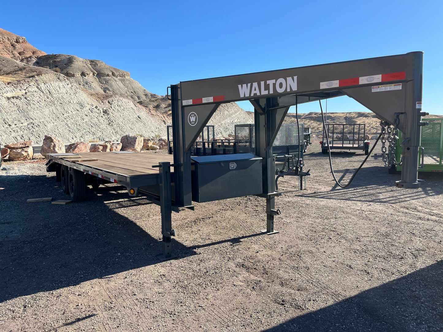 2025 25' Super Single Walton Gooseneck Trailer