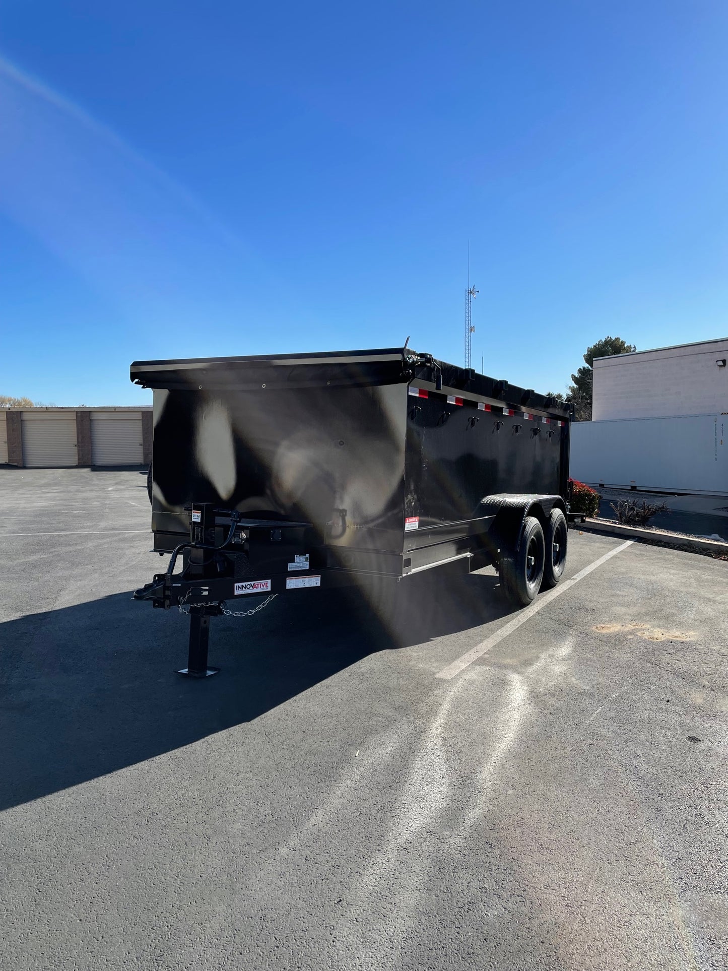7x14 2024 Innovative 14K Dump Trailer w/ 44" Sides