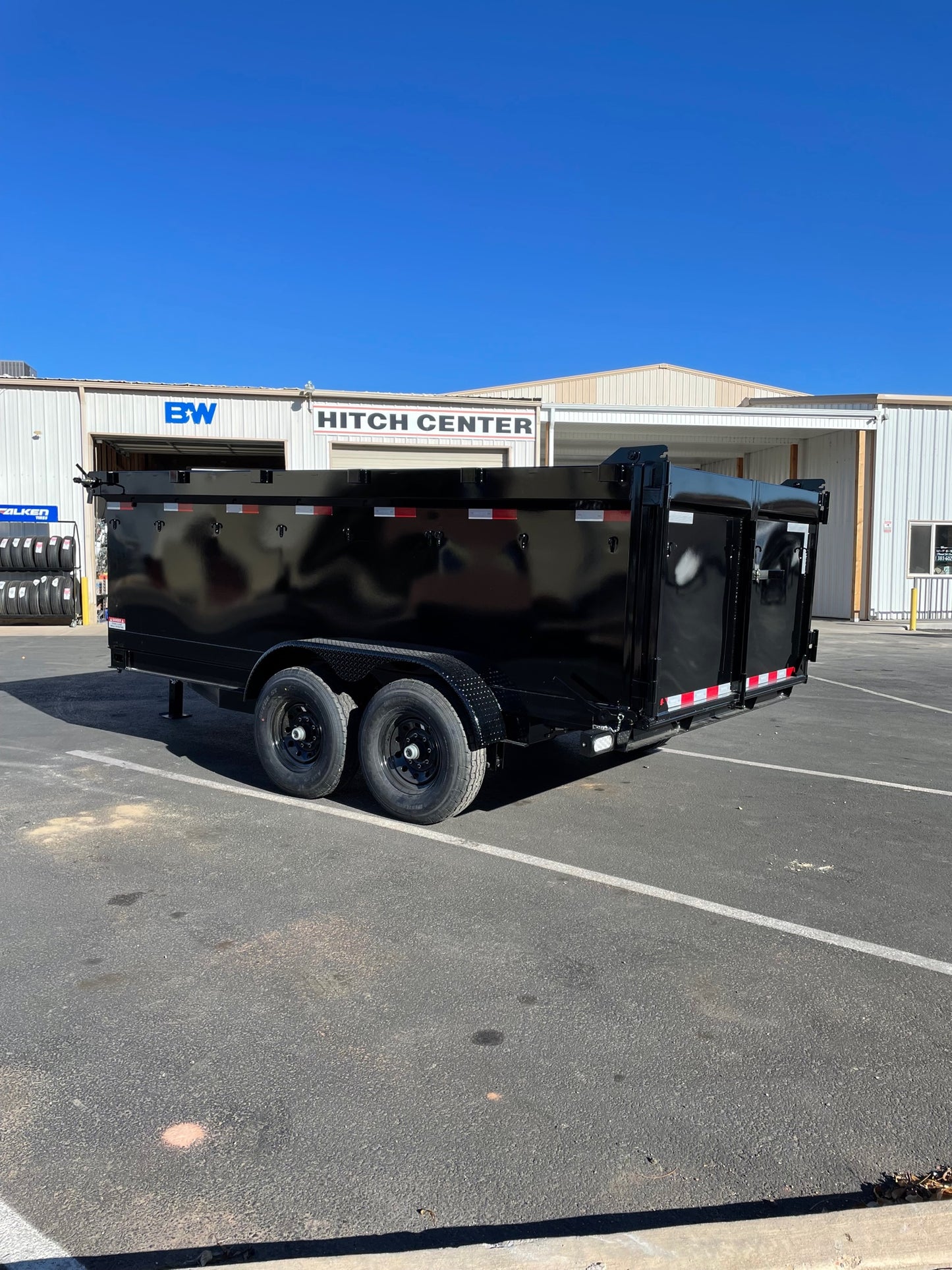 7x14 2024 Innovative 14K Dump Trailer w/ 44" Sides