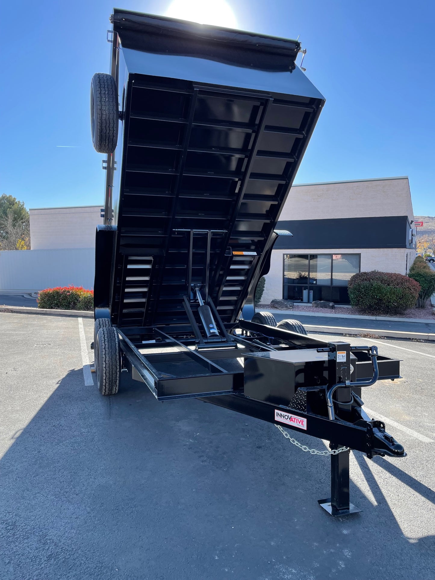7x14 2024 Innovative 14K Dump Trailer w/ 44" Sides
