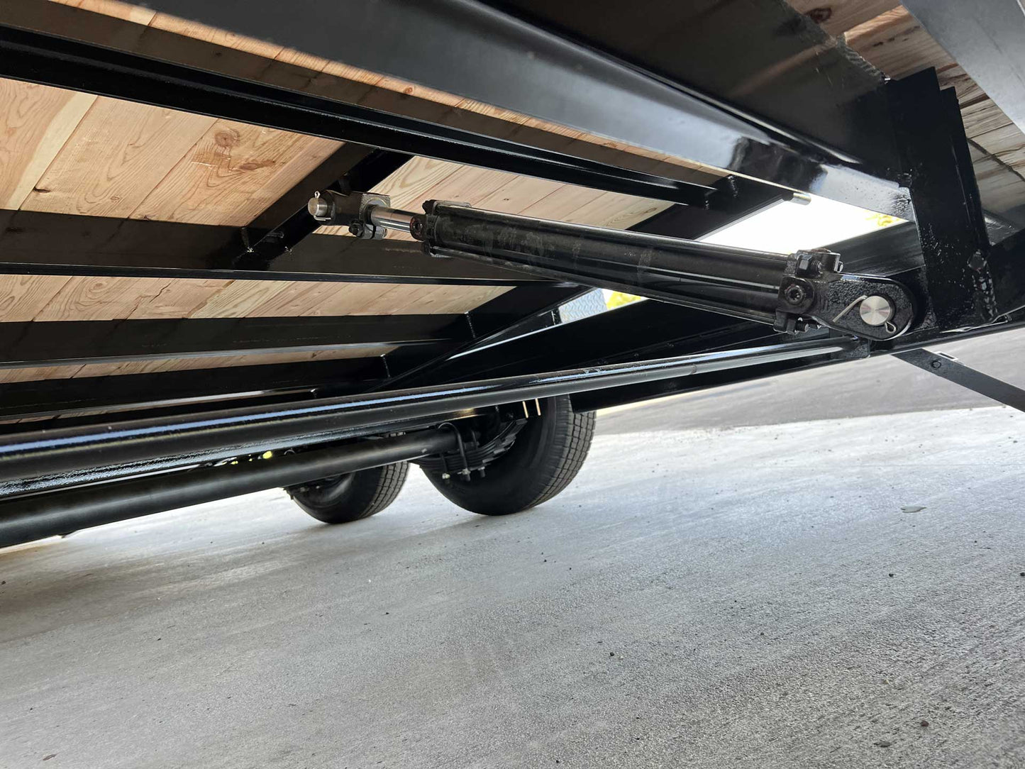 7x20 2024 Teton 20' 14K 3/4 Tilt Trailer with lock out kit