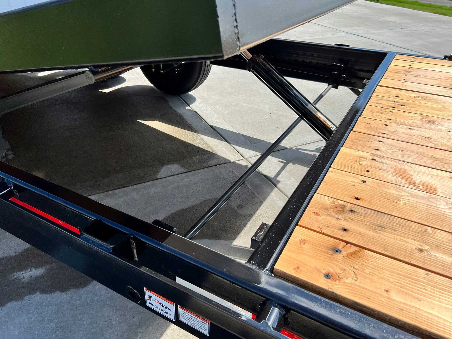 7x22 2024 Teton 22' 16K 3/4 Tilt Trailer with Lockout Kit