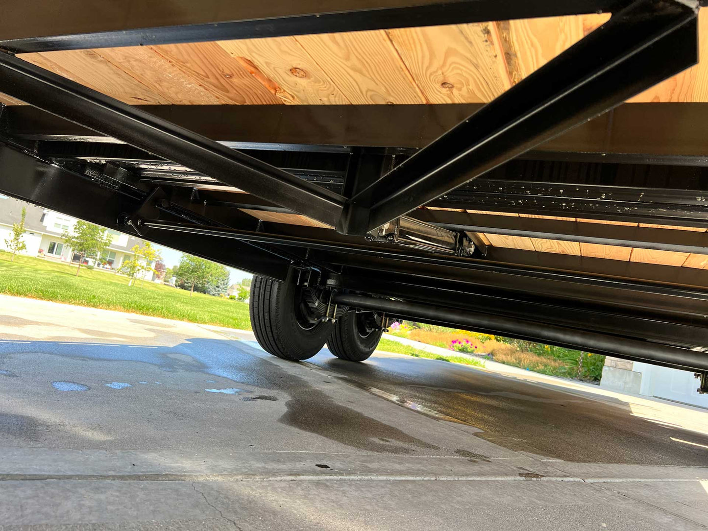 7x22 2024 Teton 22' 16K 3/4 Tilt Trailer with Lockout Kit