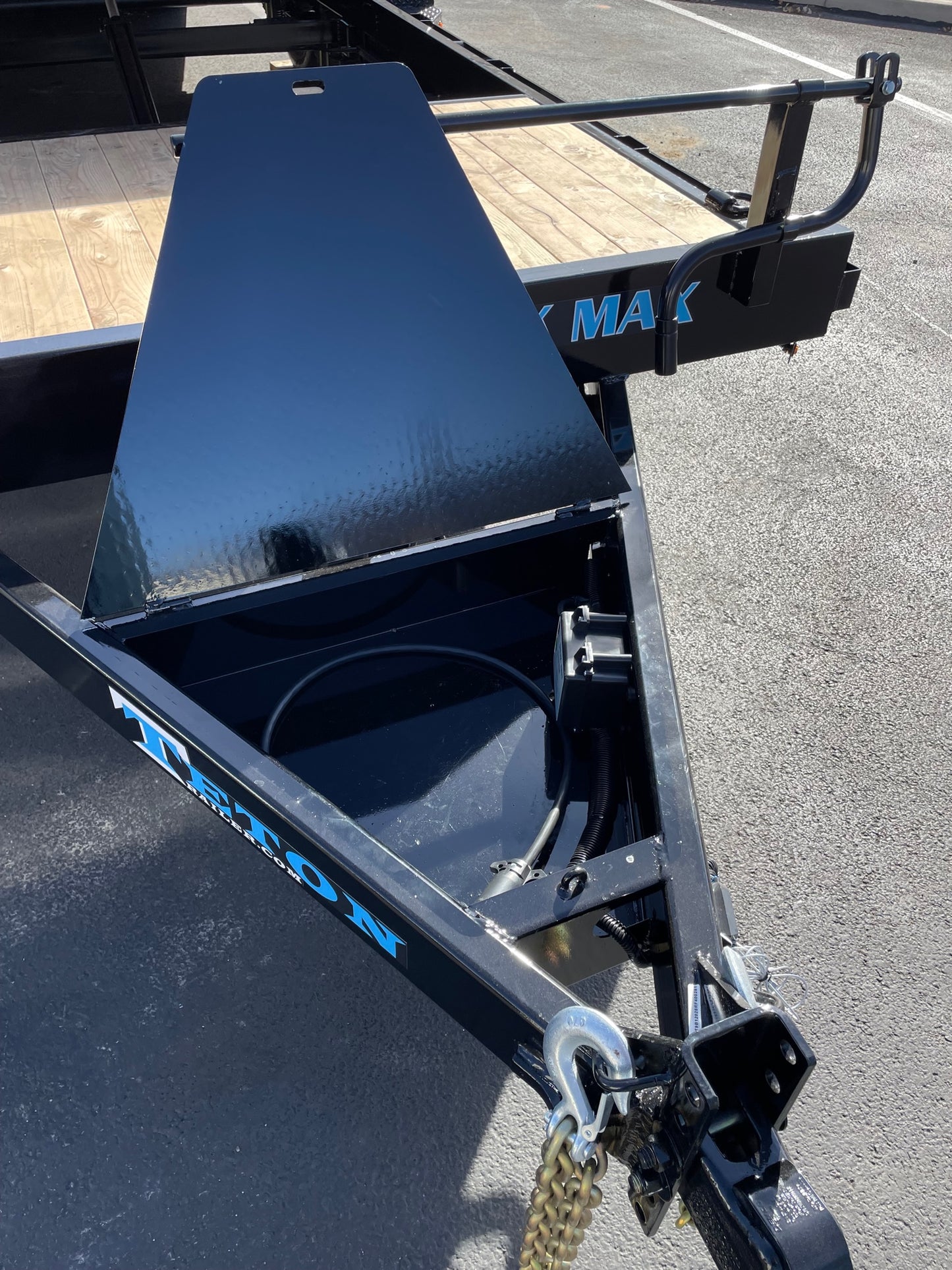 7x22 2024 Teton 22' 16K 3/4 Tilt Trailer with Lockout Kit