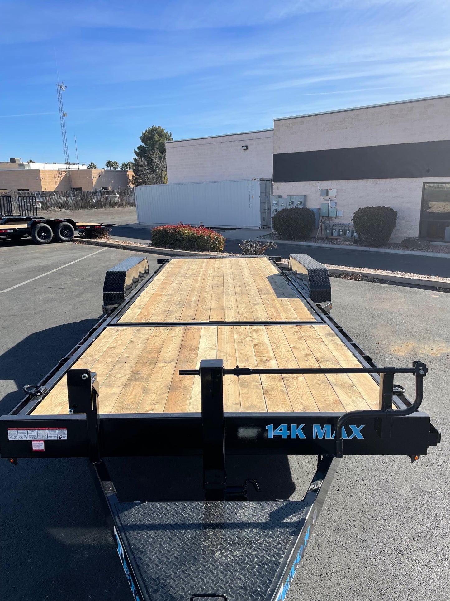 7x22 2024 Teton 22' 14K 3/4 Tilt Trailer