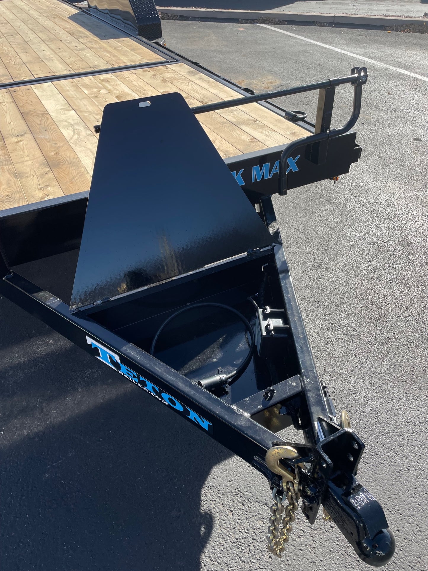 7x22 2024 Teton 22' 14K 3/4 Tilt Trailer
