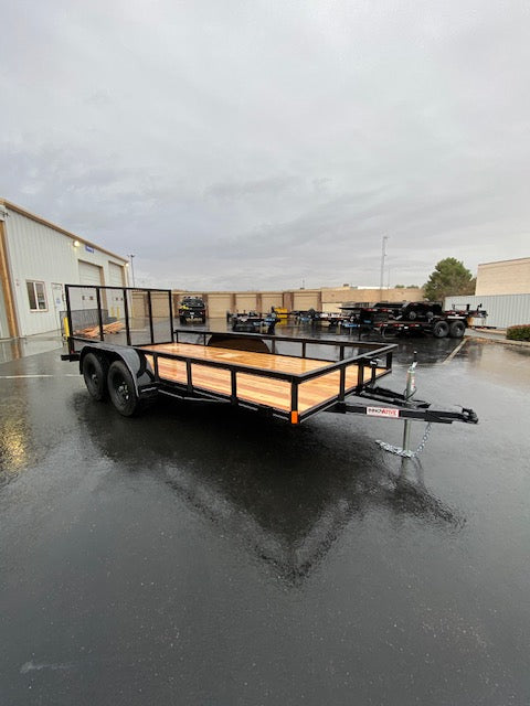 7x16 6K Utility Trailer with 4' Tongue