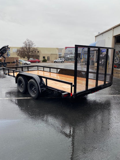 7x16 6K Utility Trailer with 4' Tongue