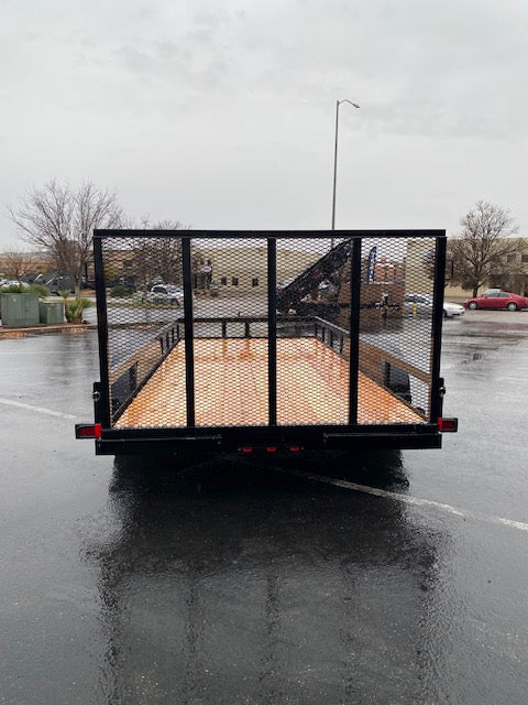 7x16 6K Utility Trailer with 4' Tongue