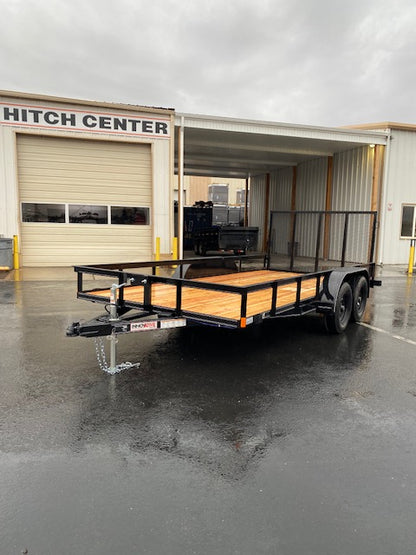 7x16 6K Utility Trailer with 4' Tongue