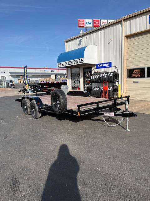 7x16 2024 Innovative 16' Car Hauler/Flatbed 7K