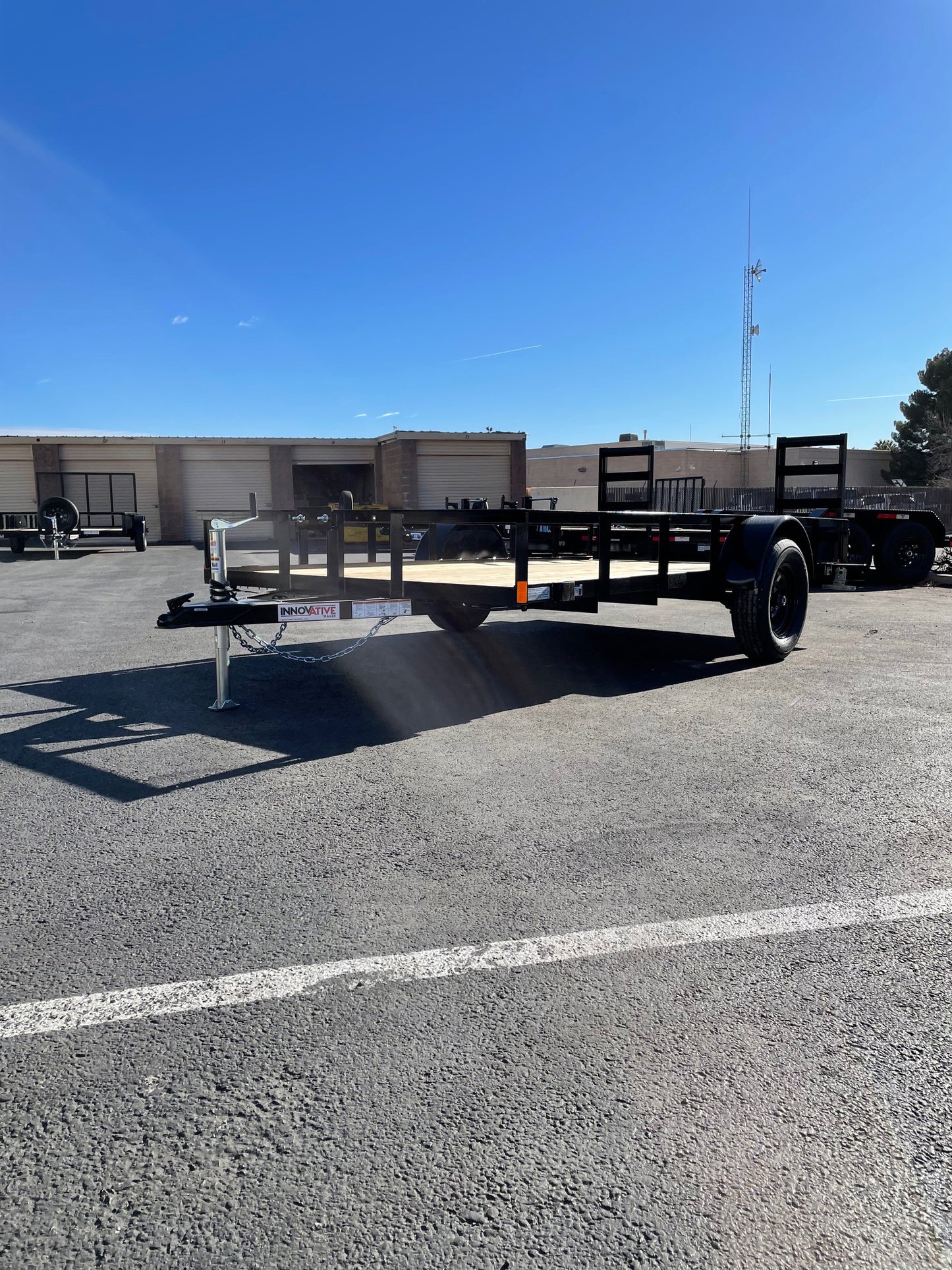 6x12 2024 Innovative Single Axle Utility Trailer