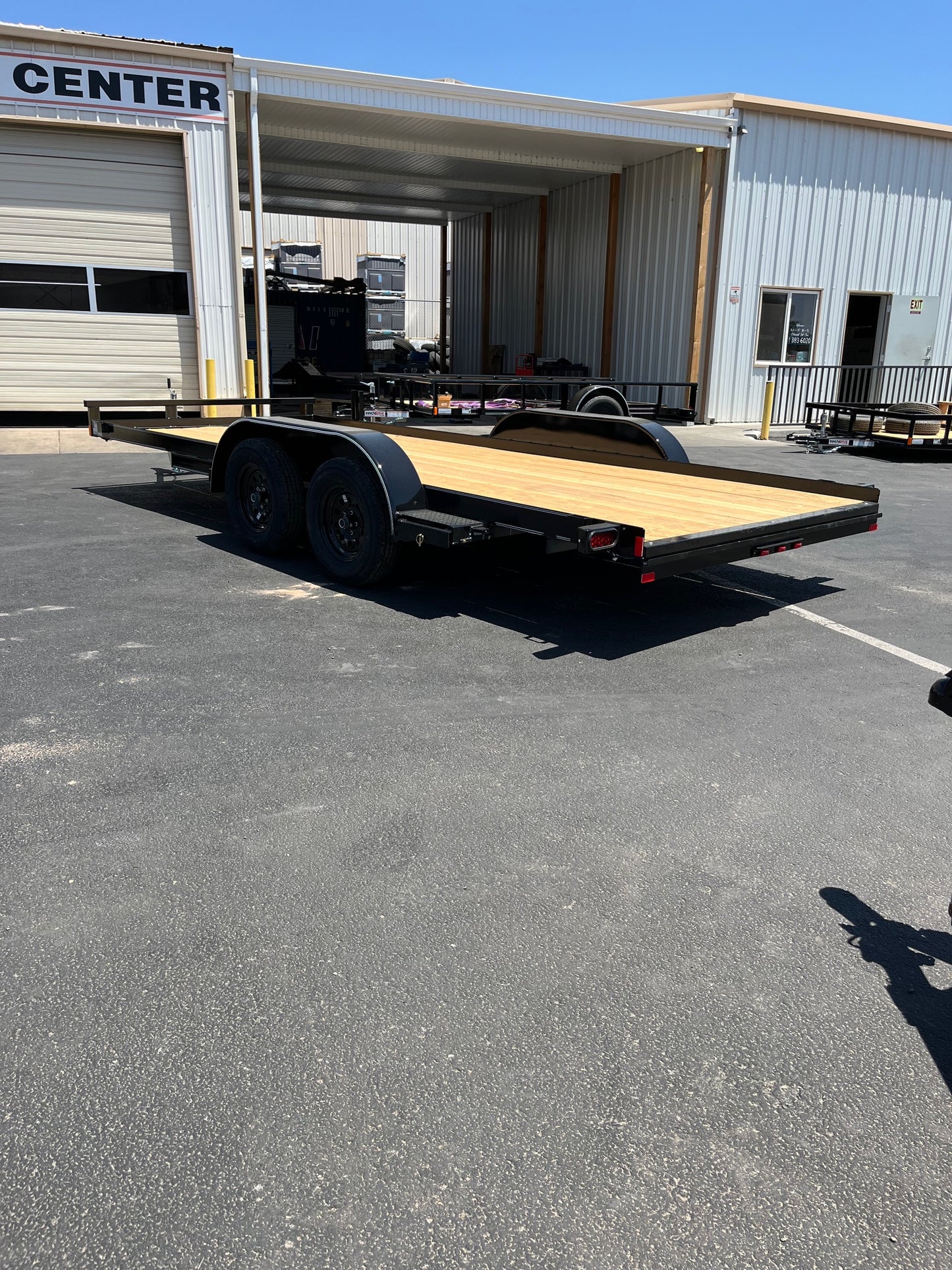 7x16 Flat Bed Trailer EW-FB 6K