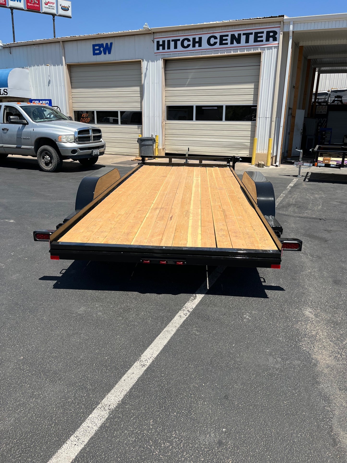 7x16 Flat Bed Trailer EW-FB 6K