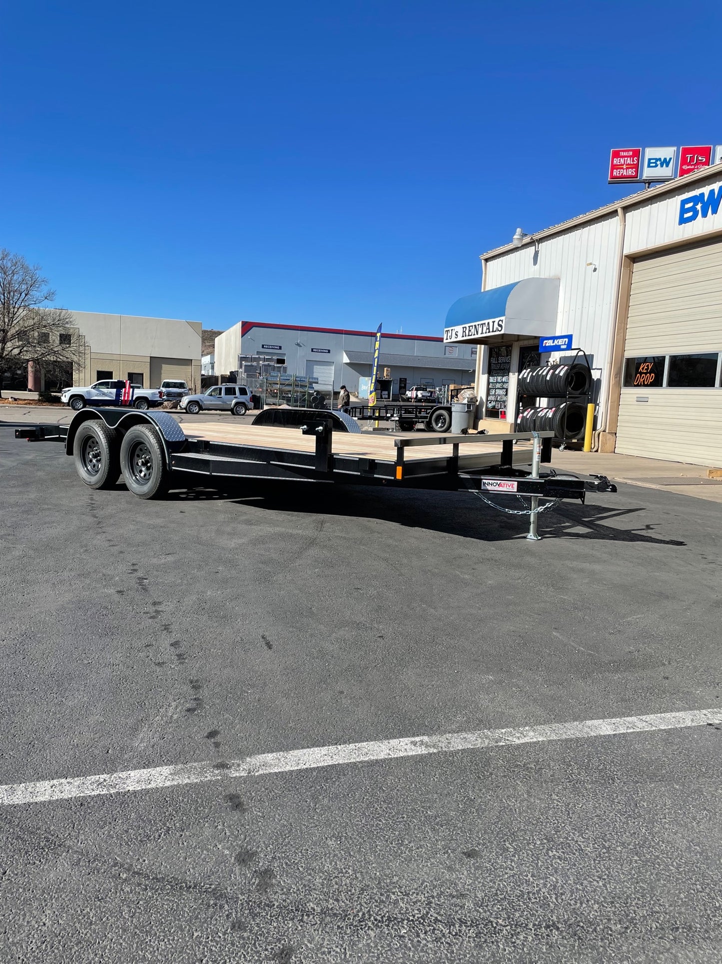 7x18 2024 Innovative Carhauler/Flat Bed 7K