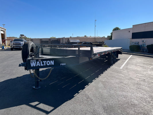 2024 8.5'x22' Flat Bed Trailer