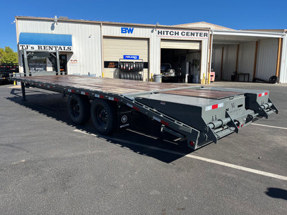 2024 8.5'x27' Super Single Gooseneck Flat Bed