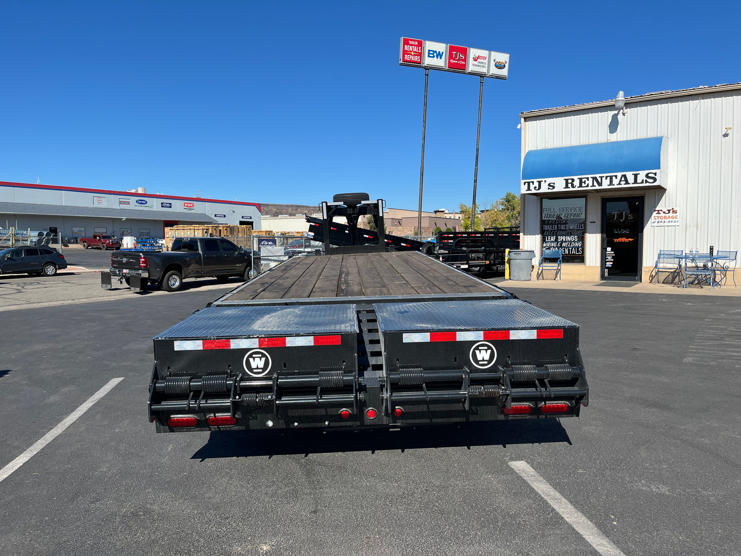 2024 8.5'x26' Gooseneck Flat Bed Trailer