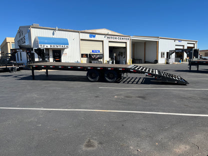 2024 8.5'x26' Gooseneck Flat Bed Trailer