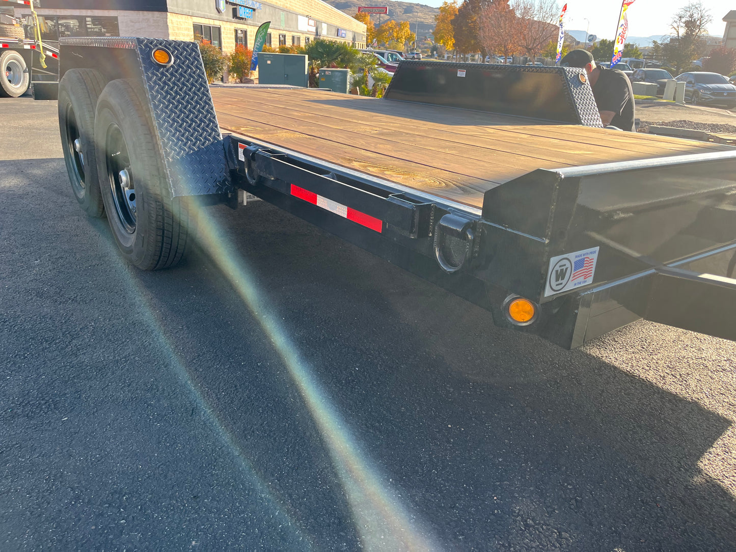 2024 Walton 16' Full Tilt Trailer