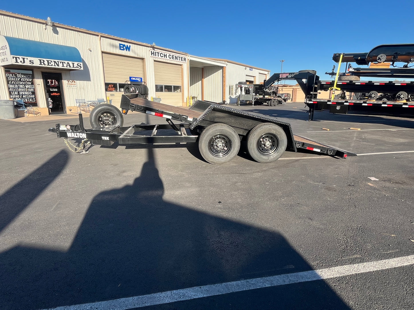 2024 Walton 16' Full Tilt Trailer