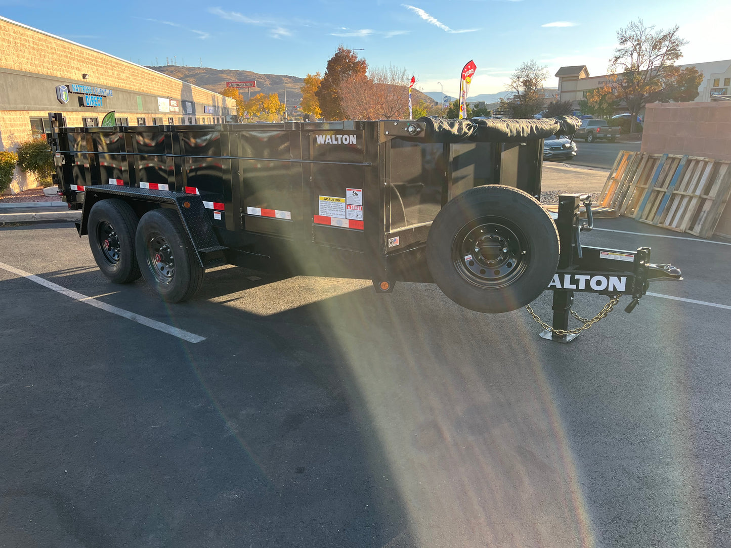 2024 Walton 14K Dump Trailer