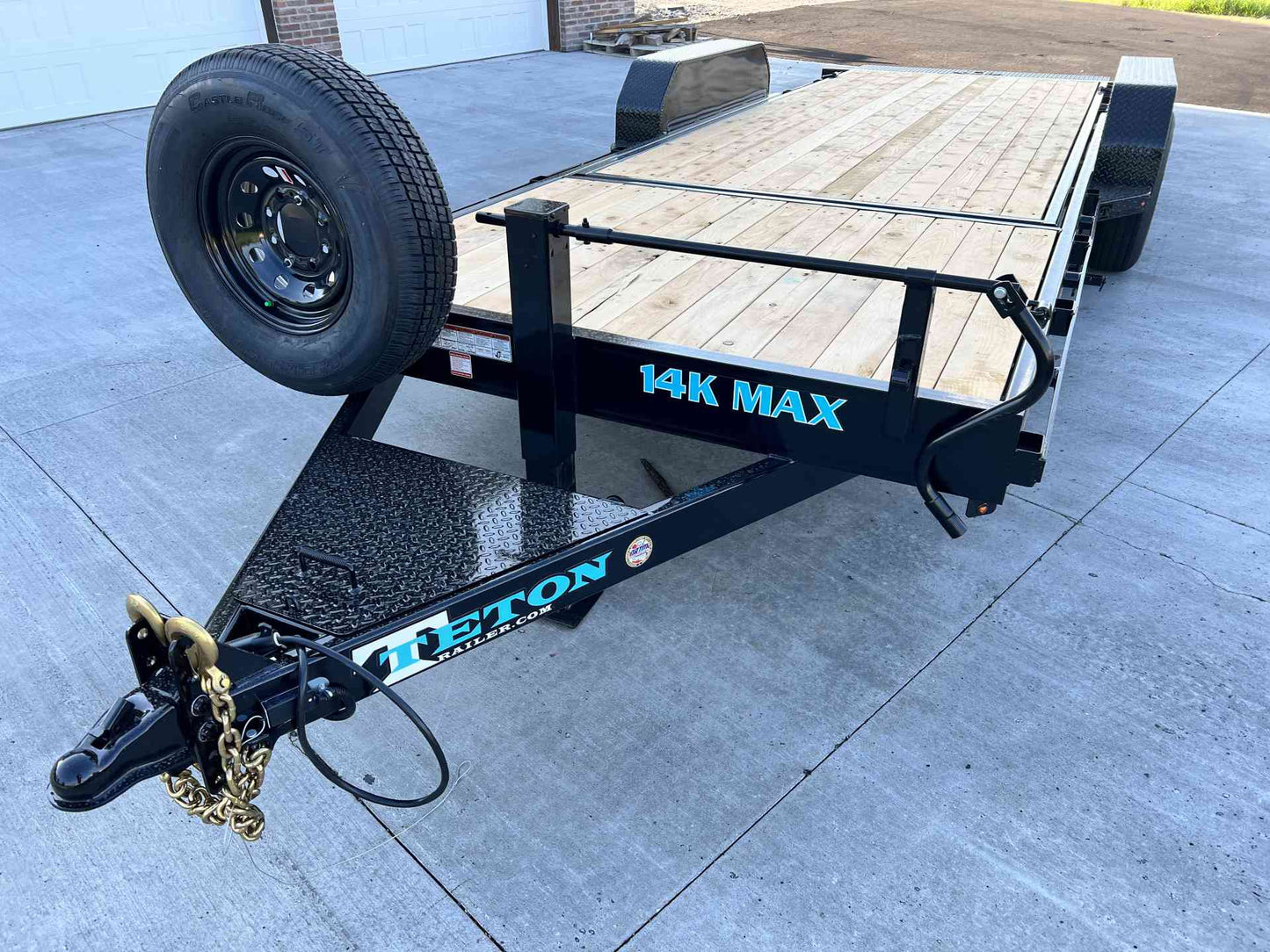 2024 Teton 22' 14K 3/4 Tilt Trailer w/ lock out kit